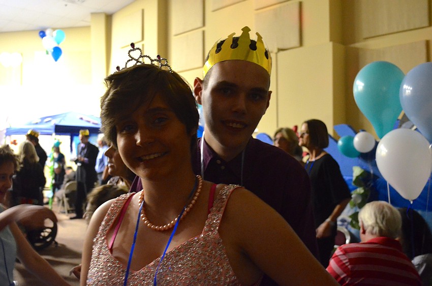 Jason Cruz and Amanda Schwerin spend time together.