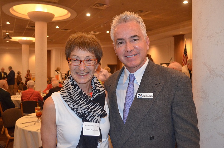 Donna D'Agostino and Save Our Seabirds CEO David Priston