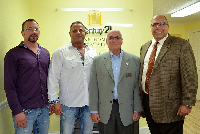 Mark Gill, Tony Asfur, Vice Mayor Jack Duncan and Samuel Asfur