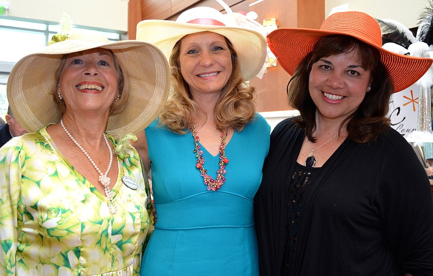 Joan Ambrose, Donna Polelle and Lameece Erwin