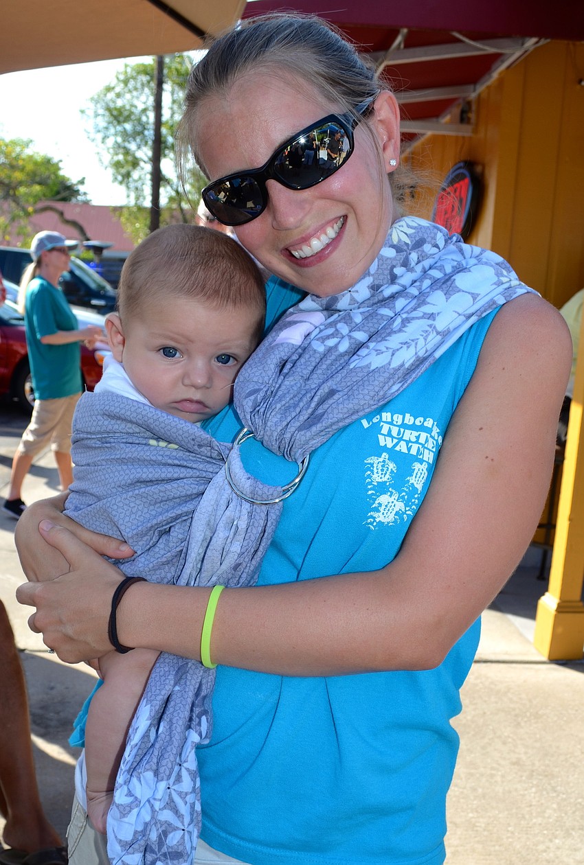 Lindsey Conrad with her son, Kai