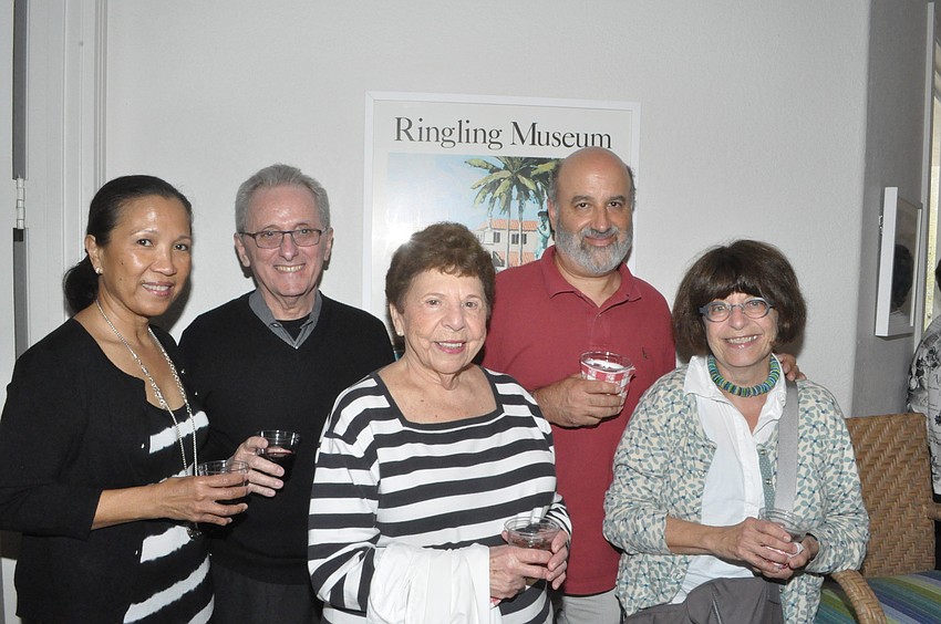 Delsa and Robert Hirsch, Harriet Resnick, and Alan and Bonnie Ross