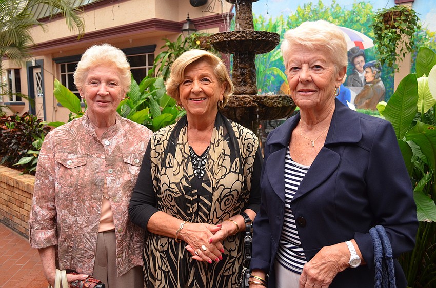 Oneita Hall, Katherine Sharp and Jo Evans