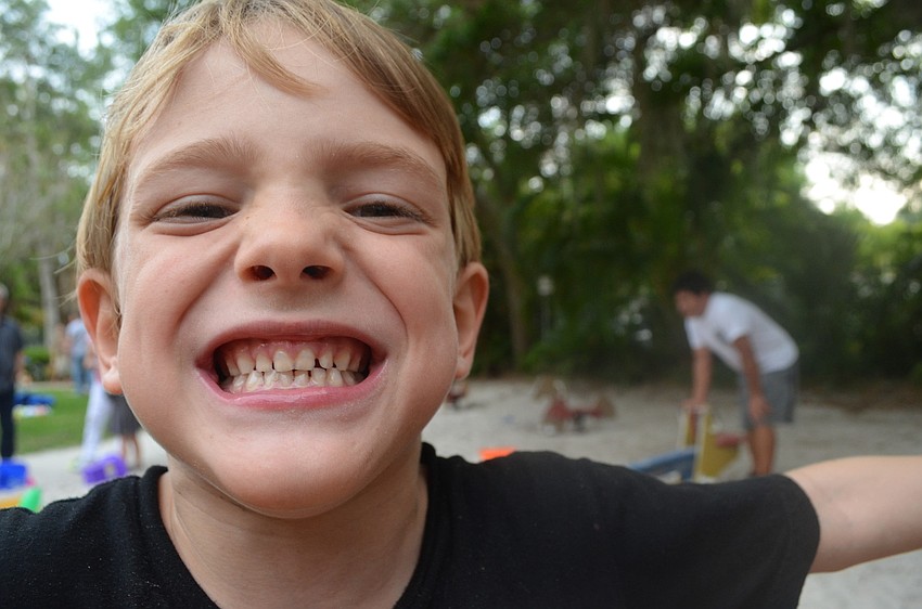Bodhi Kirschner played in the park.