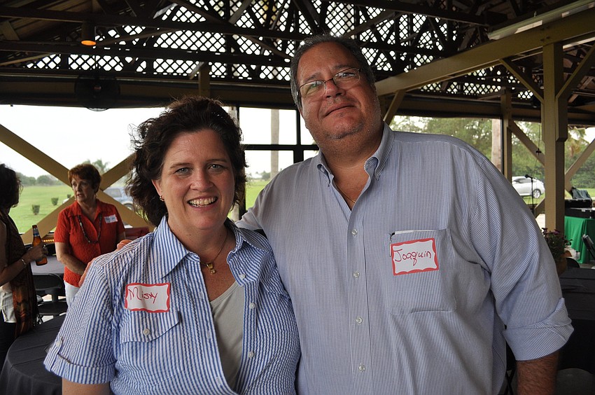 Misty and Joaquin Servia are a part of the Lakewood Ranch Kiwanis Club.