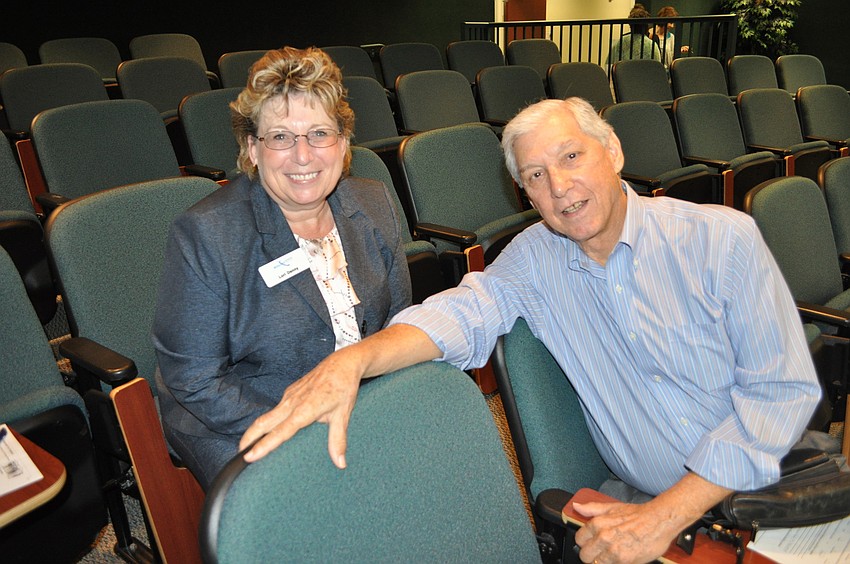 Lori Denney of SouthTech and Martin Kasper