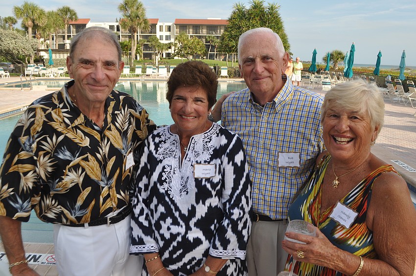 Terry Kall, Marie and Bob Wyatt and Nancy Chanos