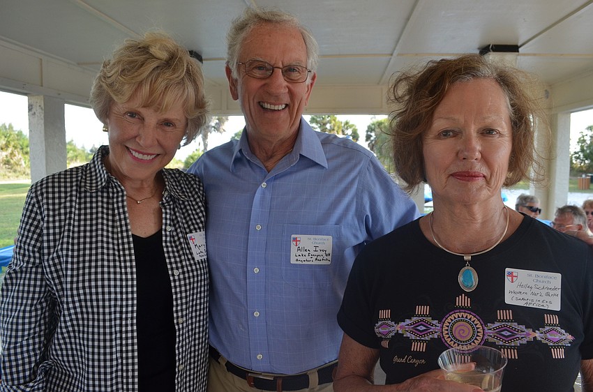 Mary and Allen Ivey with Holley Schroeder