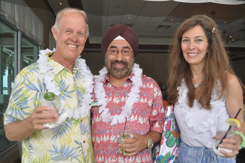 Jay and Barbara Royce with Harry Anand