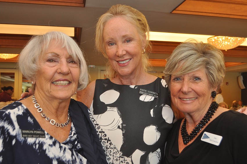 Marilyn Powell, Katie Cornell and Jan McCracken