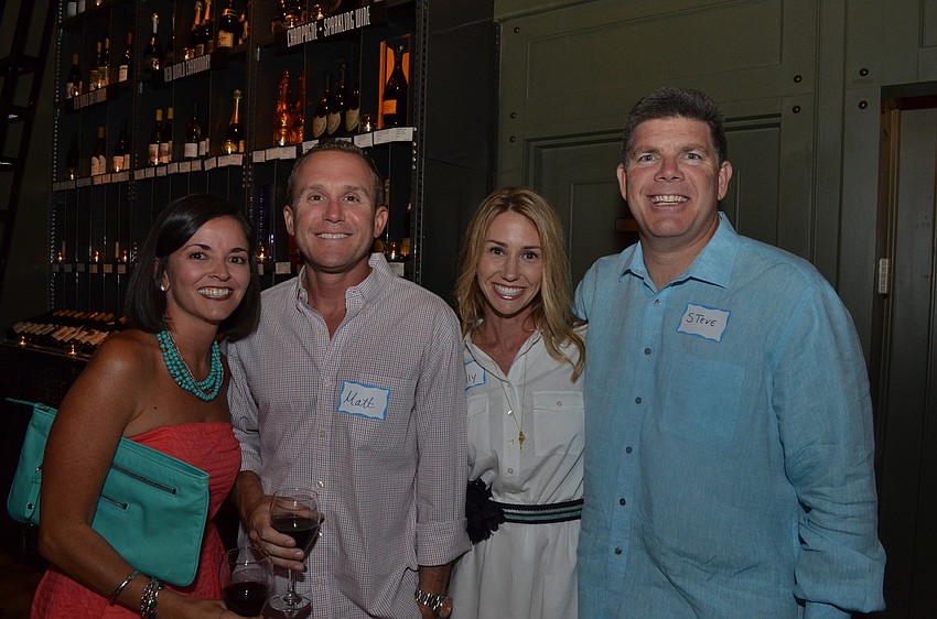 Tina and Matt Miller with Holly and Steve Campion