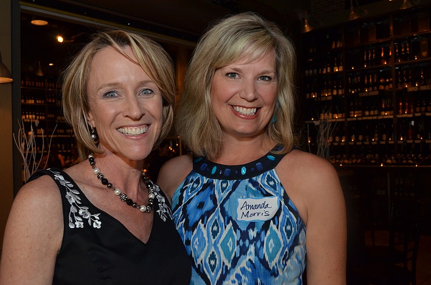 Preschool Director Clare Carter and Moderator of the Preschool Board Amanda Morris