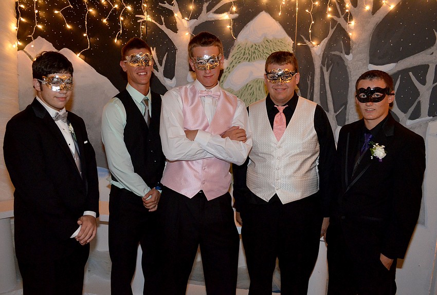 Dakota Greenfield, Chad Miller, Lance Helmuth, Alex Sommers and Seth Miller