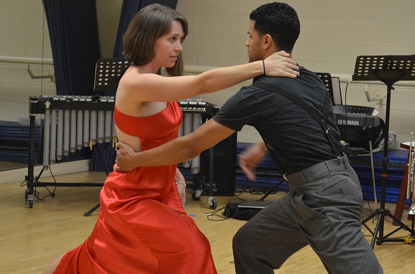Elisha Byerly and Rolando Cabrera