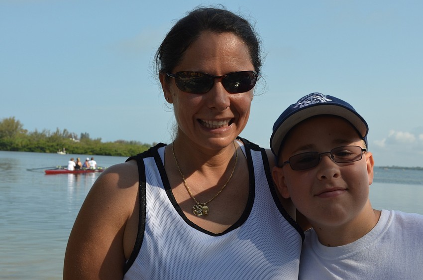 Tanya Schultz and her son Kyle