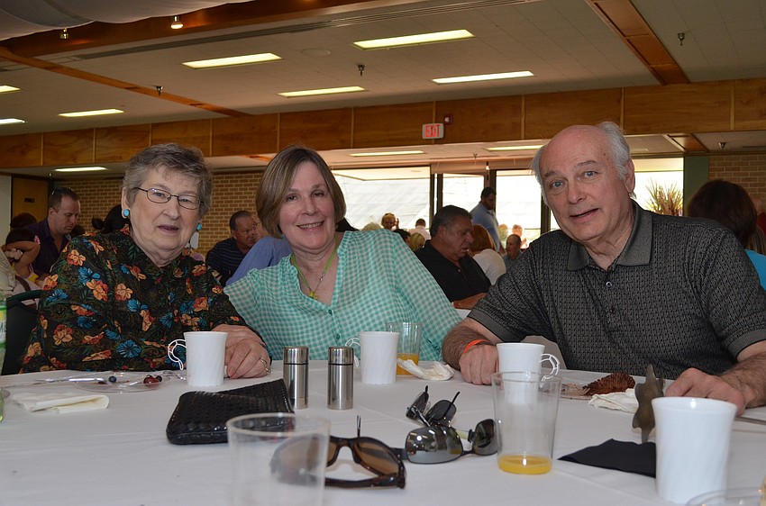 Grandparents Pauline Medenis and Susan and Chuck O'Brien celebrate Motherâ€™s Day with their children and grandchildren.