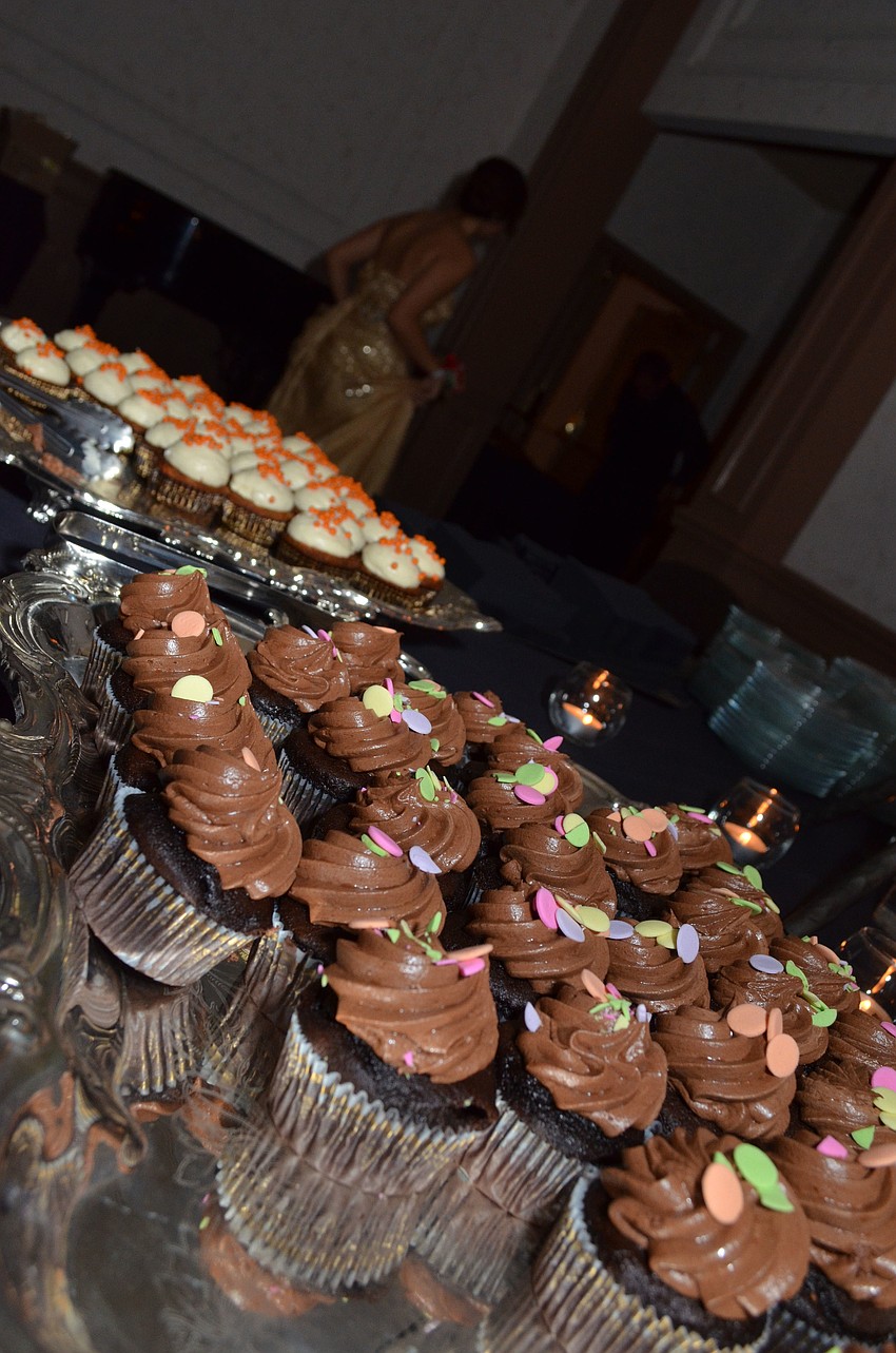 Michaelâ€™s on East served students cupcakes.