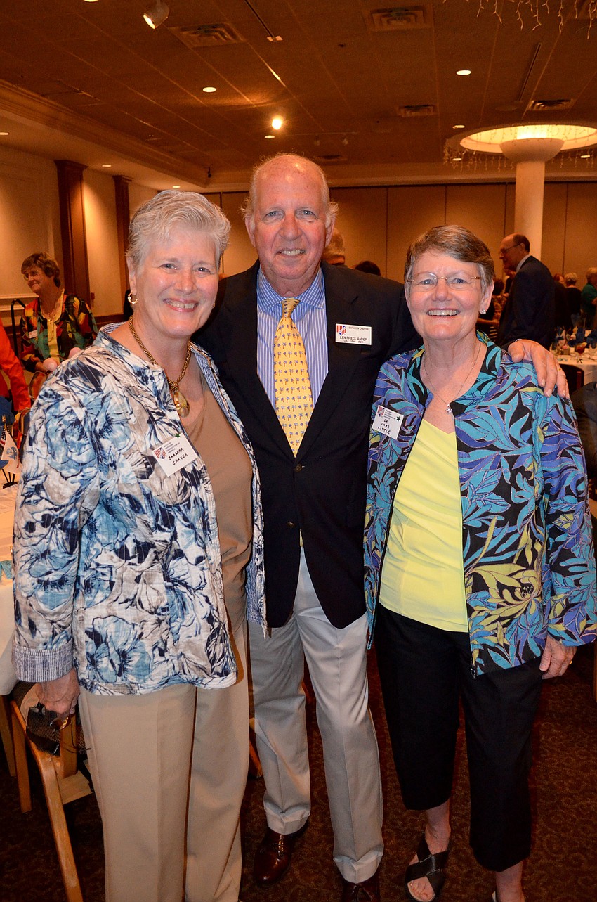 Barbara Shaver, Len Friedlander and Sara Little