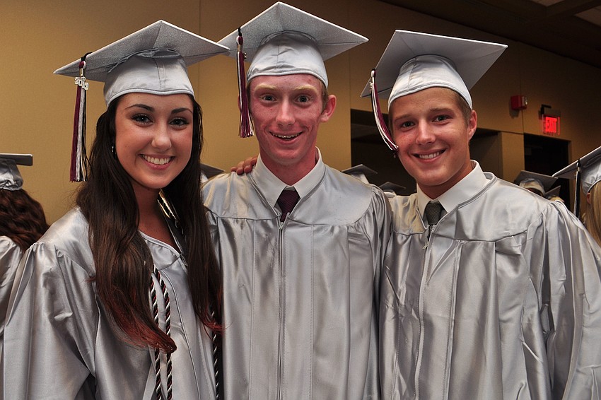 Kathleen Ferry, Ryan Dyson and Zac D'Urso