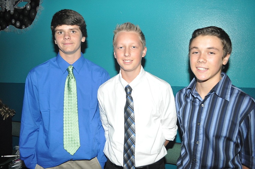 Alex Lanni, Chandler Hammett and Michael Acklin