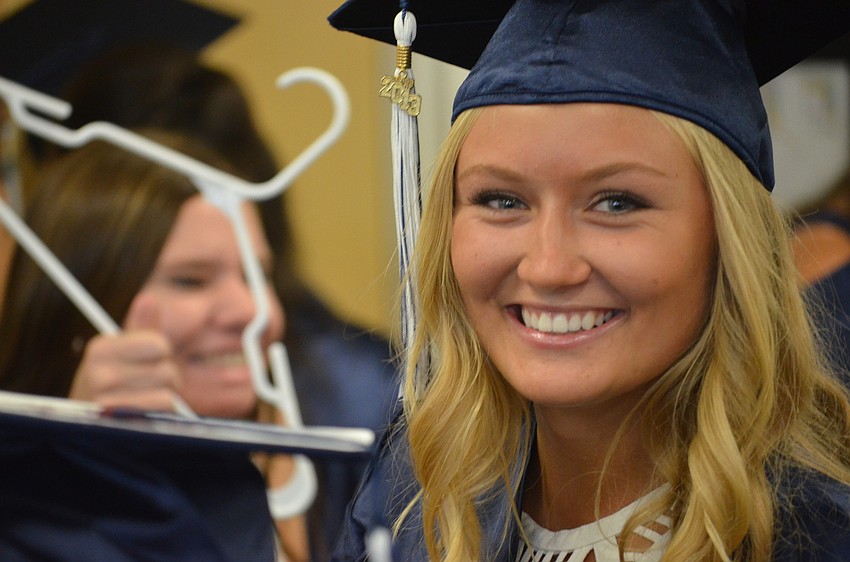 Josephine Sellberg plans to study business at Rollins College, in Orlando.