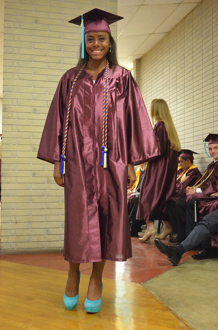 Kendra Garcia plans to study athletic training at the State College of Florida.