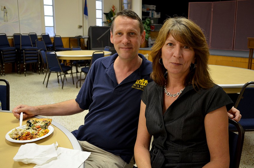 James Portman and Laura Bowers