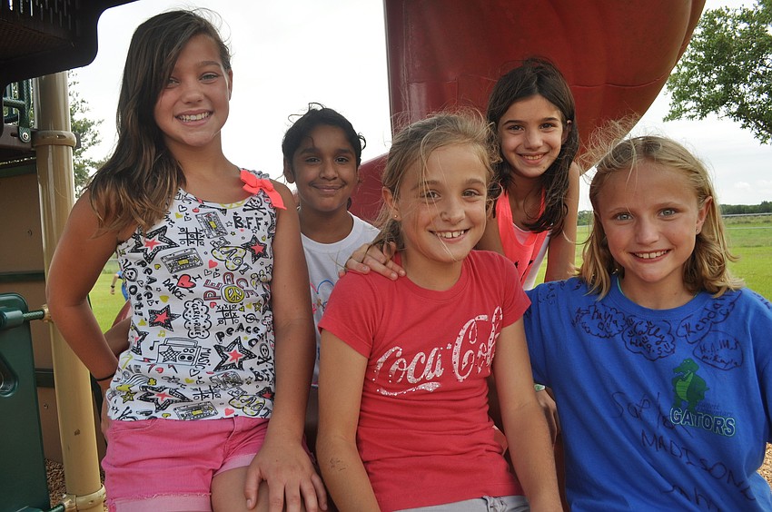 (Front) Meadowe Gross, Alissa Kessler and Bree Abbott; (Back) Jessica Urieta and Emma Bianco