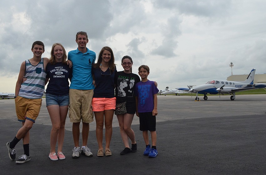 Eli Converse, Erin Fenske, Nick Fenske, Courtney Converse, Summer Bergson and Leo Fisher