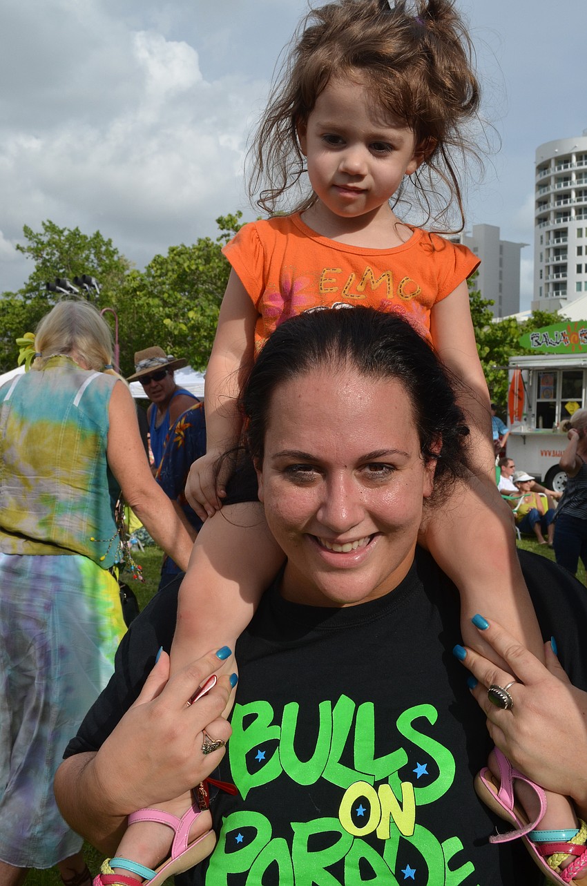 Carmeloa Fidelibus had a great time with her mother Maria at Friday Fest.
