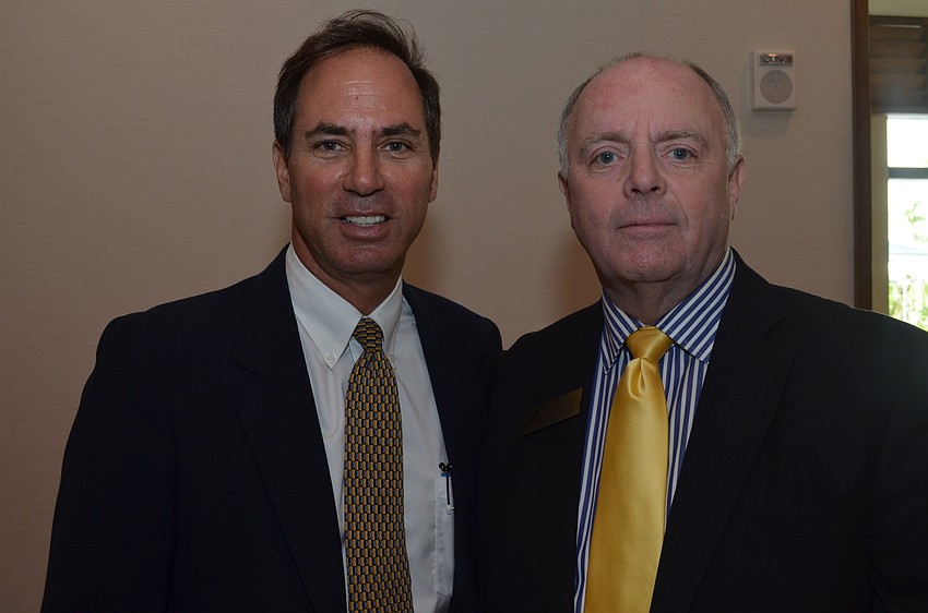 Jay Berman, of Professional Benefits, and George Schofield, of the Clarity Group