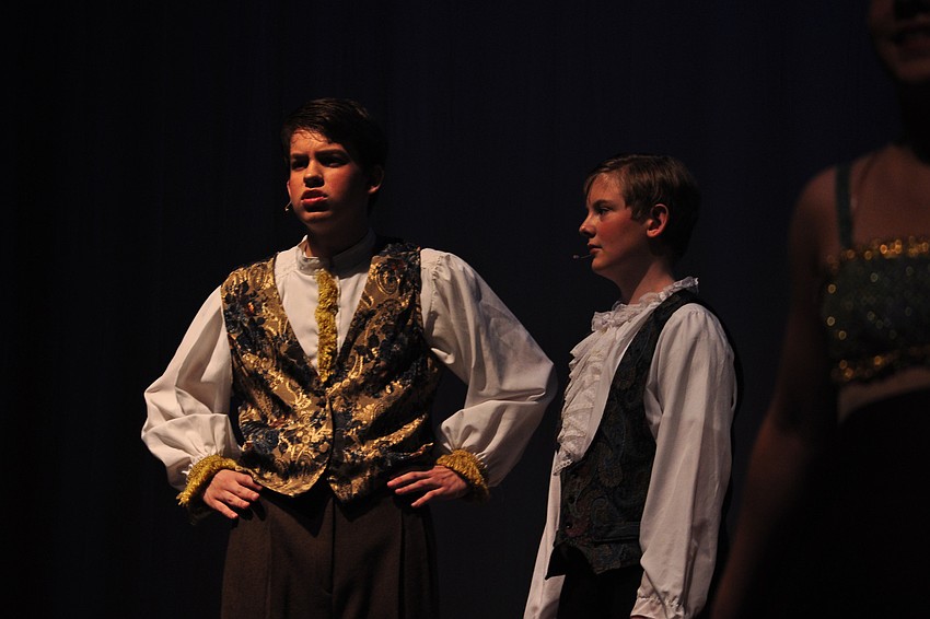Jackson Helewege as Prince Eric and Alexander Peiser as Grimsby