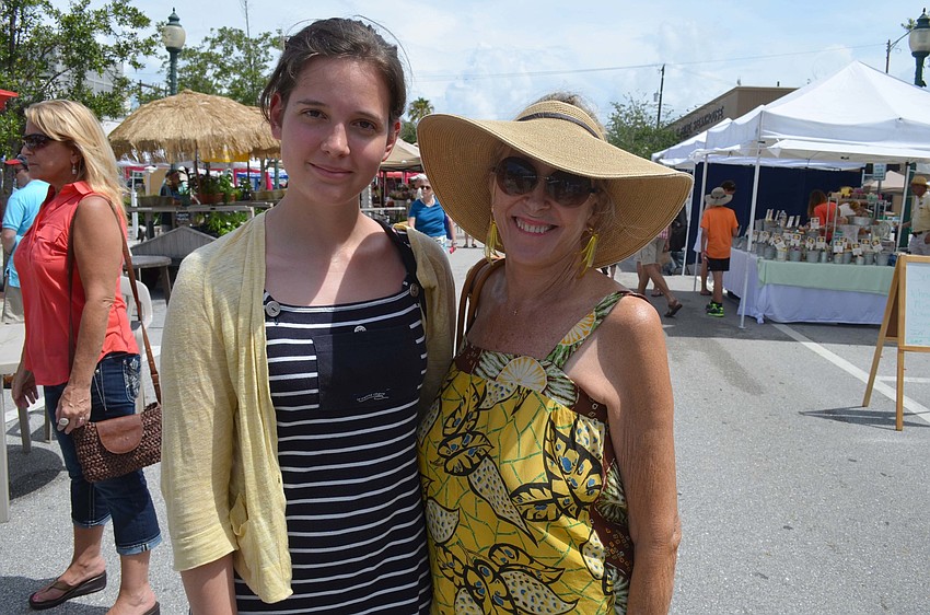 Helen Balcerac and June Genua