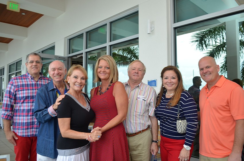 Rebecca Barnett, Ron Allbee, Giovanna McGrath, Troy Barnett, Noelle Haft, Rob Haft and Jeff McGrath