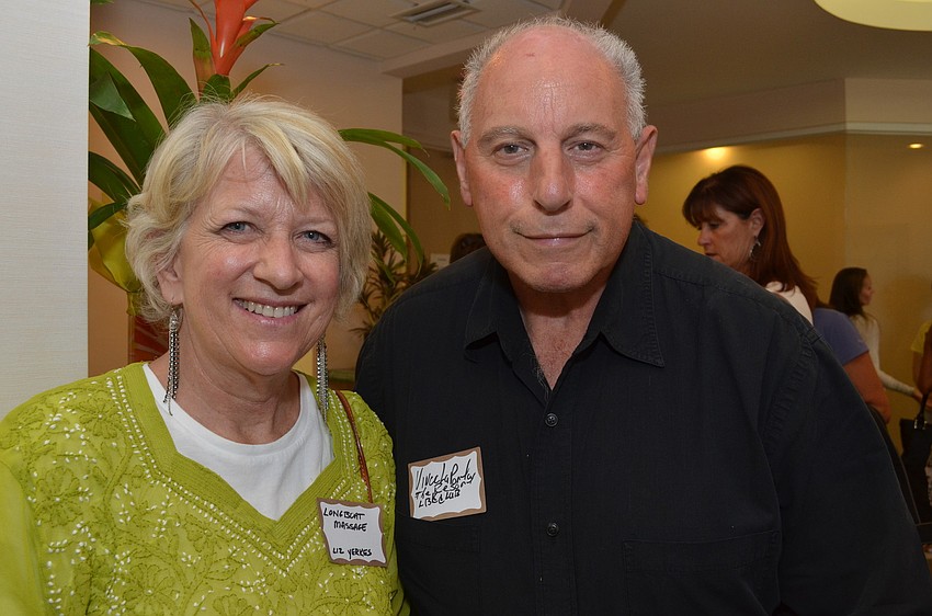 Liz Yerkes of Longboat Massage and Vince La Porta of The Longboat Key Club and Resort