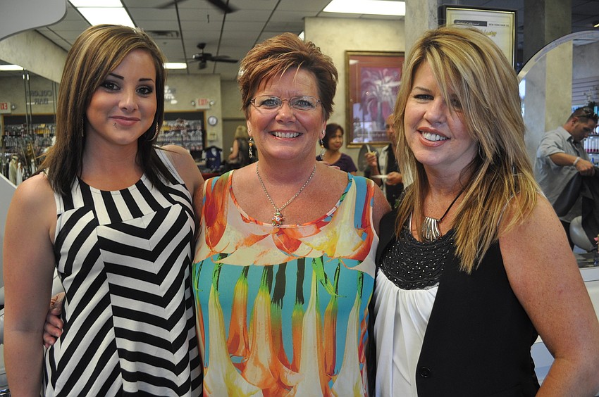 Jessica Staigerwald, a New York Hair stylist with Karen Rodriguez and Chris Whitt, also a New York Hair stylist.
