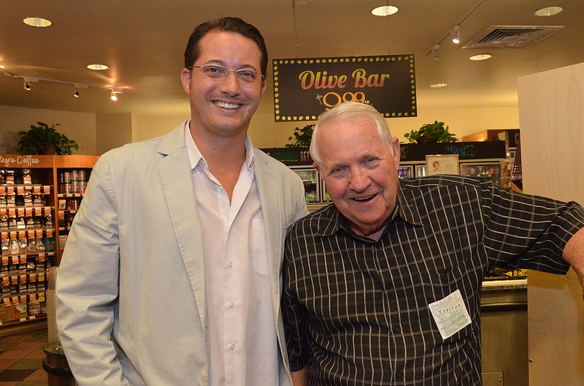 Michael Helmer and Joe Davis of Vinecraft Wines.