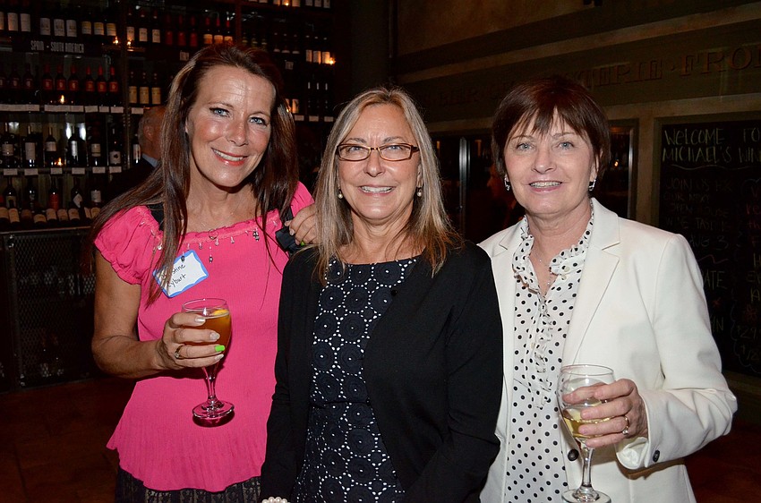Christine Cyburt, Carol Adams and Jackie Smith