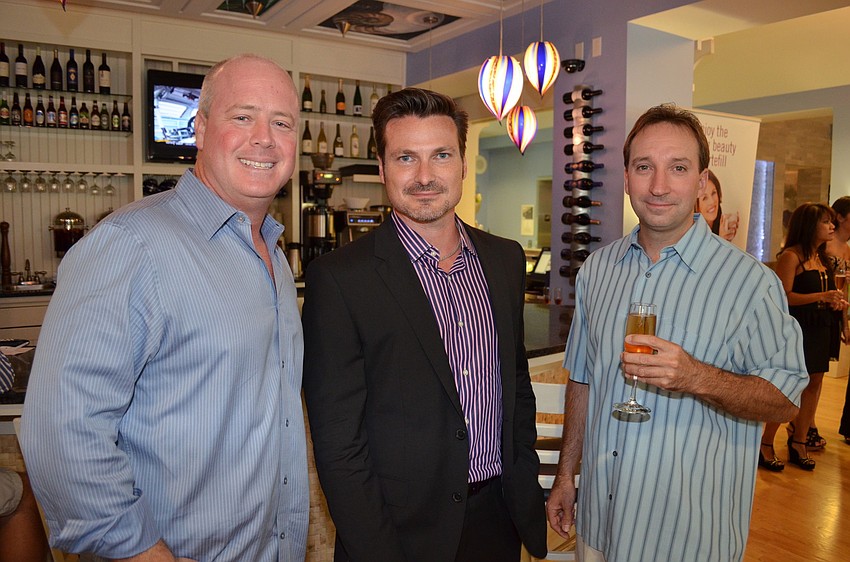 Pete Uliano, Dr. Brian Kimbrell and Jeremy Fogg