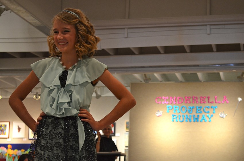 Mikiah Dixon wears Sylvie Howard's design