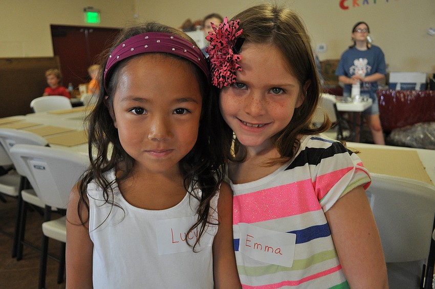 Lucy Chang and Emma Gardana are best friends.