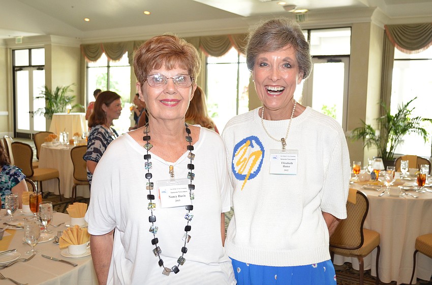 Nancy Davis and Elizabeth Huter