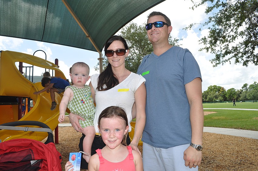 Brittany and Jeremy Keller recently moved to Lakewood Ranch with their children, Landry and Madelyn. The couple is thinking about fostering children.
