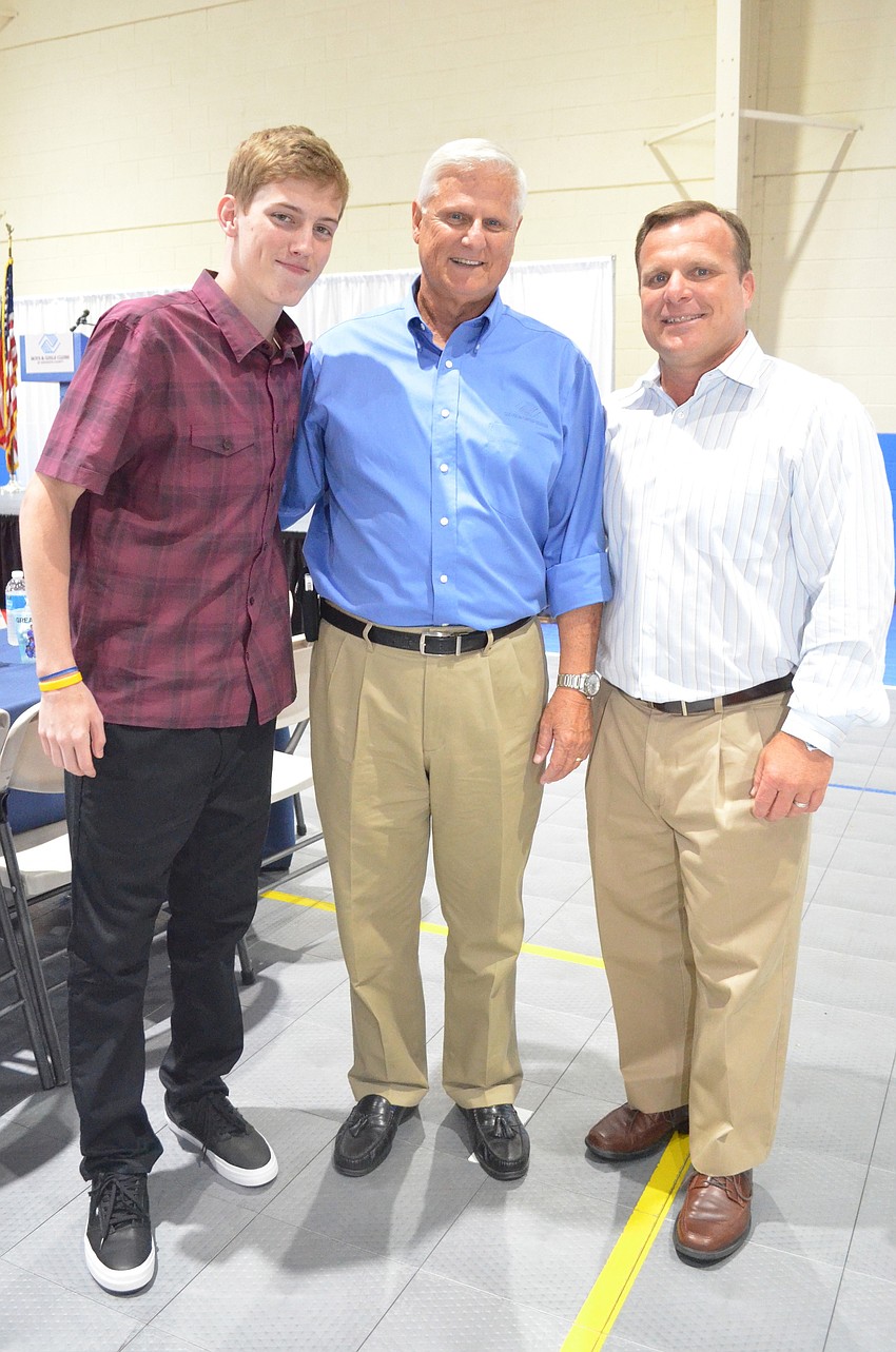 Colin Stalker, Mack Reid and Bill Sadlo