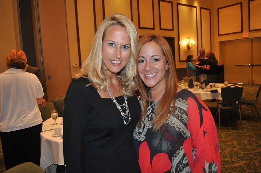 Tara Williams of BB&T Insurance with Jules Price of Send Out Cards