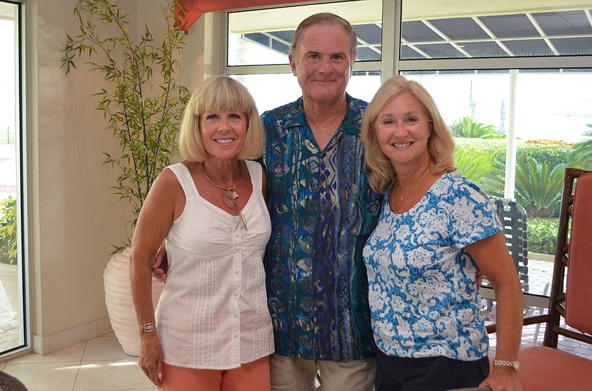 Mary Ann Bopp with Rob and Karen Jennings