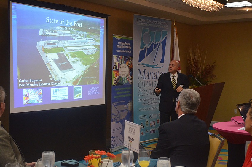 Manatee County Port Authority Executive Director Carlos Buqueras