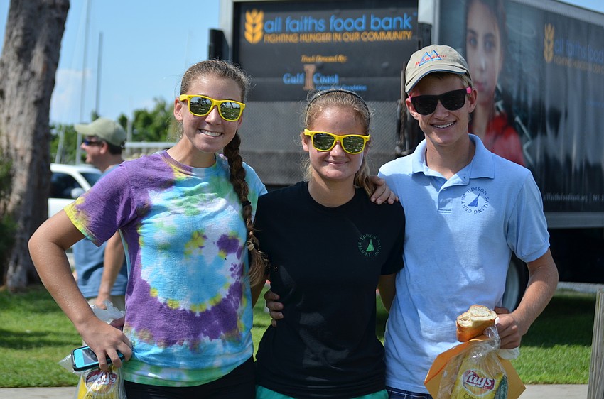 Kayla Wherry, Karrie Marshall and Adam Winton