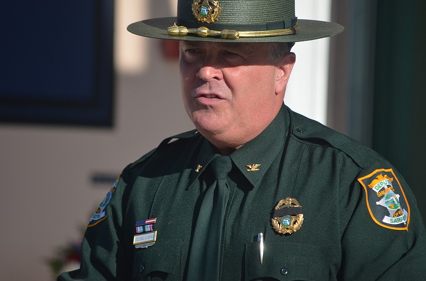 Col. Steve Burns says he was at Booker Elementary with the Secret Service Sept. 11, 2001, when former President George W. Bush found out about the attacks.