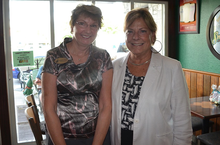 Barbara Wright and Gail Loefgren